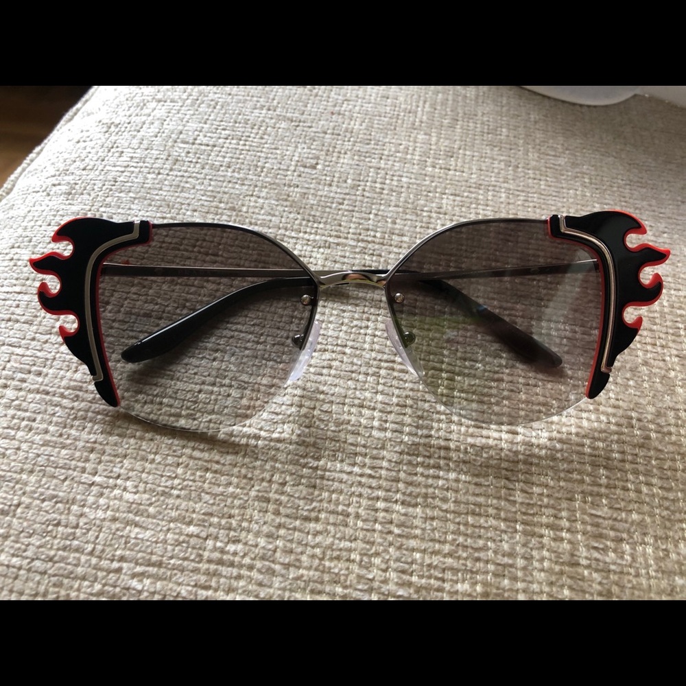Prada Red Flame Sunglasses - image 3